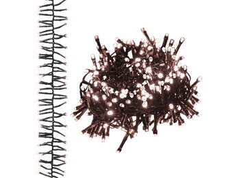 vidaXL Lichtslinger Cluster 2000 LED's Warmwit 17m - 35% Korting!