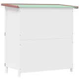 vidaXL Konijnenhok Buiten - Hout Bruin | -35%