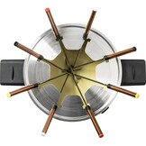 Bestron Fondueset Elektrisch - 1500W - 8 Pers - Koper - 47% Korting!