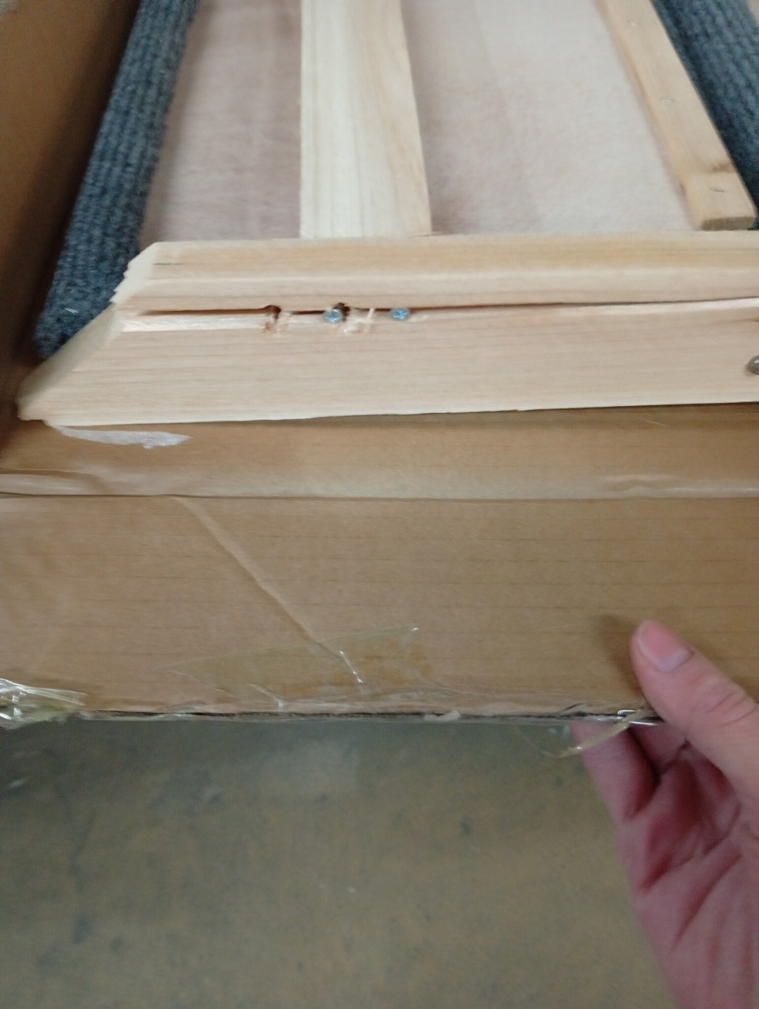 vidaXL Hondentrap (64% korting!) - Massief Vurenhout, Grijs, 105x47cm