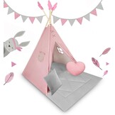Nukido Tipi Tent Kinderen Roze + Gratis Stabilisator (35% Korting)