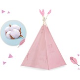 Nukido Tipi Tent Kinderen Roze + Gratis Stabilisator (35% Korting)