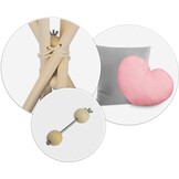 Nukido Tipi Tent Kinderen Roze + Gratis Stabilisator (35% Korting)