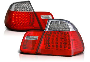 Achterlichten BMW E46 (05/98-08/01) Rood Helder LED - 68% Korting!