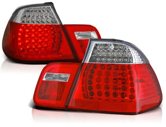 Achterlichten BMW E46 (05/98-08/01) Rood Helder LED - 68% Korting!