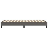 VidaXL Bedframe Kunstleer Grijs 100x200 cm - 47% Korting!