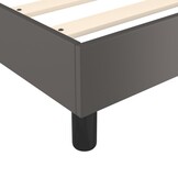 VidaXL Bedframe Kunstleer Grijs 100x200 cm - 47% Korting!