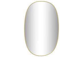 vidaXL Wandspiegel 80x50 cm Goudkleurig - Nu 37% Korting!