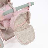 Diset La Nina Poppenwagen/Buggy - Violet/Roze Bloem | 35% Korting