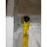 vidaXL Boekenkast met 3 schappen hout wit