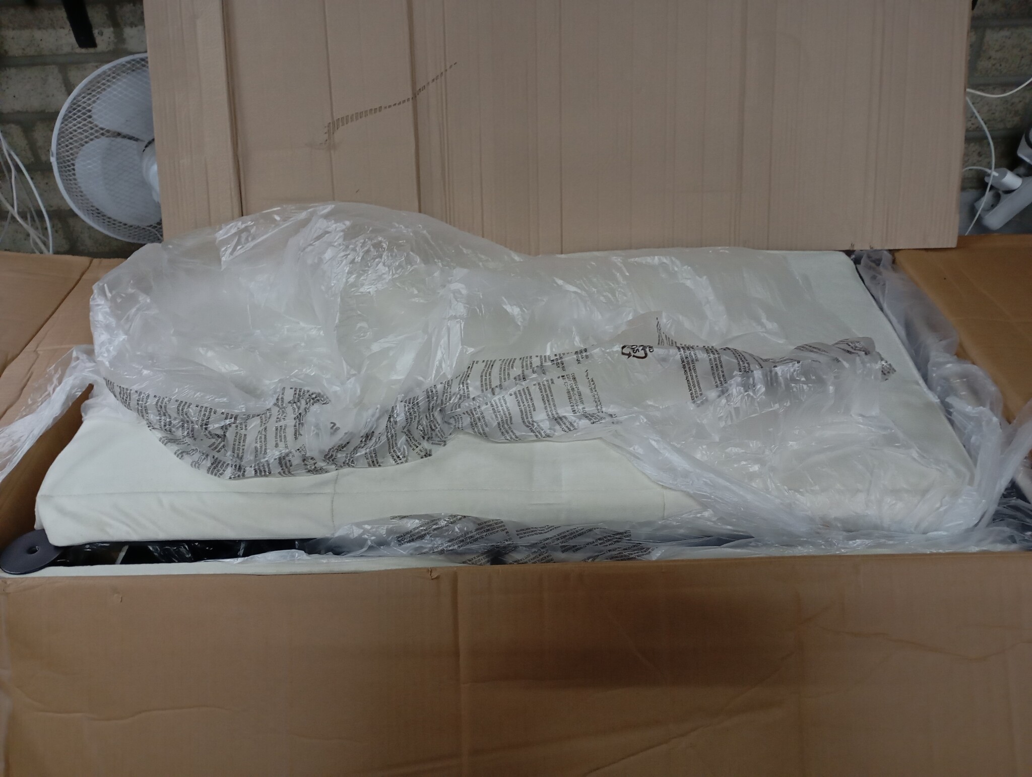 vidaXL Slaapbank Crème 67x194x38 cm - Met 55% Korting!