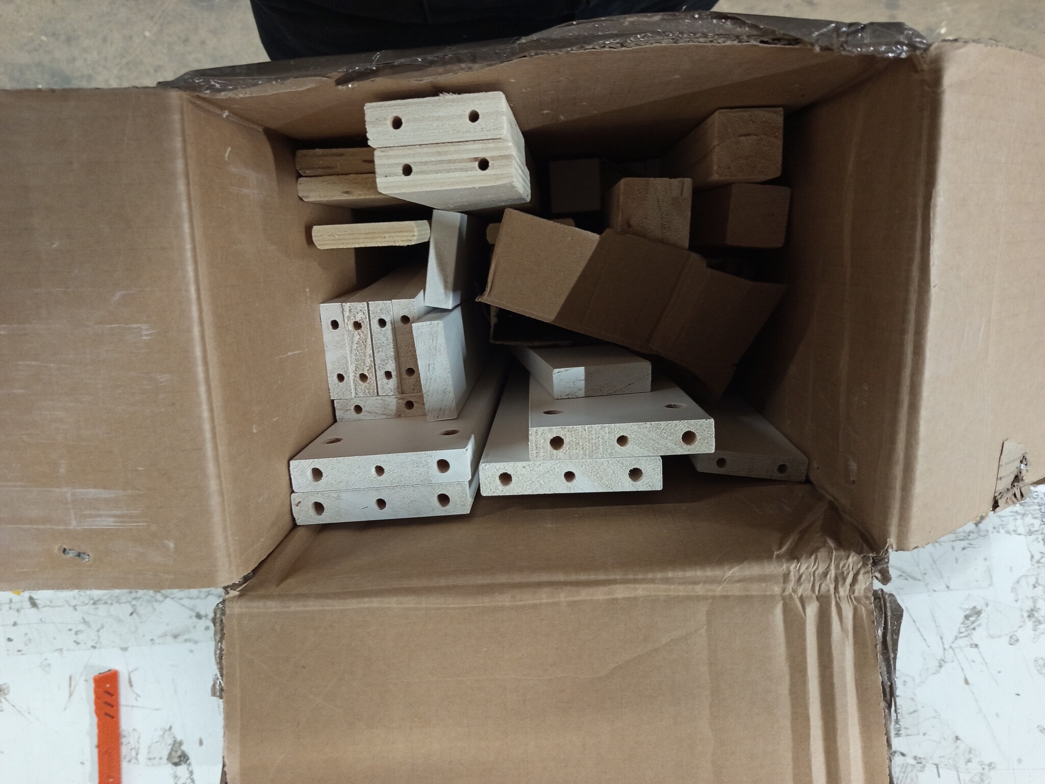 vidaXL Bedframe Grenenhout Wit 120x200 cm - Nu 55% Korting!