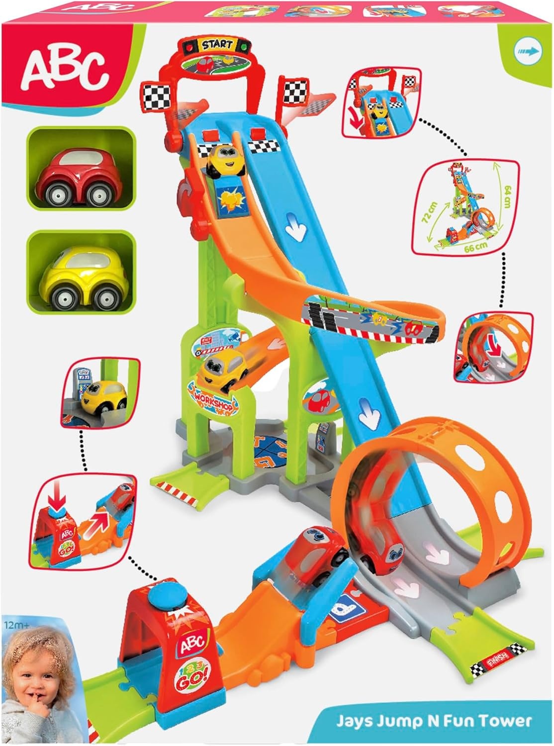Dickie Toys Racebaan met Looping & Ski Jump - 35% Korting!