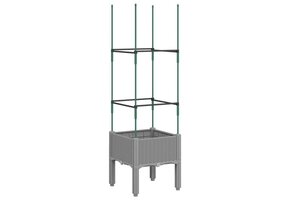 vidaXL Plantenbak met latwerk - 64% korting!