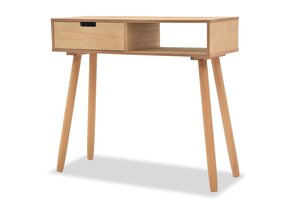 VidaXL Wandtafel Grenenhout (47% Korting) - 80x30x72 cm