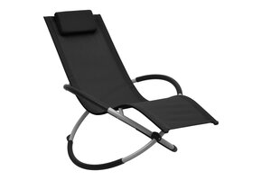 VidaXL Kinderligbed Staal Zwart - 41% Korting