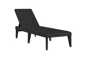 vidaXL Ligbed Antraciet - 186x60x29 cm - 49% Korting