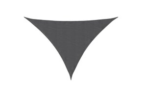 VidaXL Zonnedoek Driehoekig 3x3m Antraciet - Nu 53% Korting!