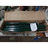 vidaXL Poort Groen Staal 100x200 cm - 55% Korting