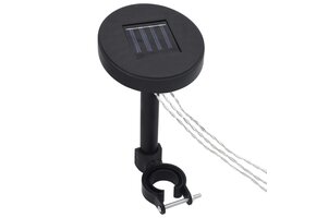 vidaXL Lichtslinger Zonnepaneel Prieel - Warmwit LED - 47% Korting