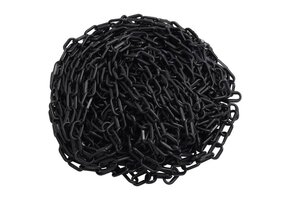 vidaXL Veiligheidsketting Ø 6 mm 30 m Zwart - 57% Korting