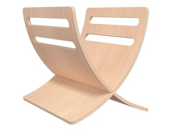 vidaXL Houten Tijdschriftenrek - Naturel (42% Korting)