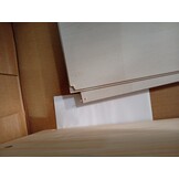 vidaXL Dressoir Massief Grenenhout Wit - 60x36x84 cm | 64% Korting