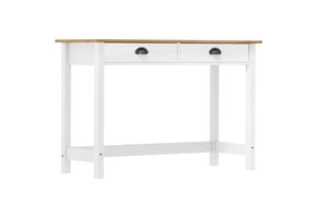 vidaXL Wandtafel Hill - 55% Korting! Massief Grenenhout, 110x45x74 cm