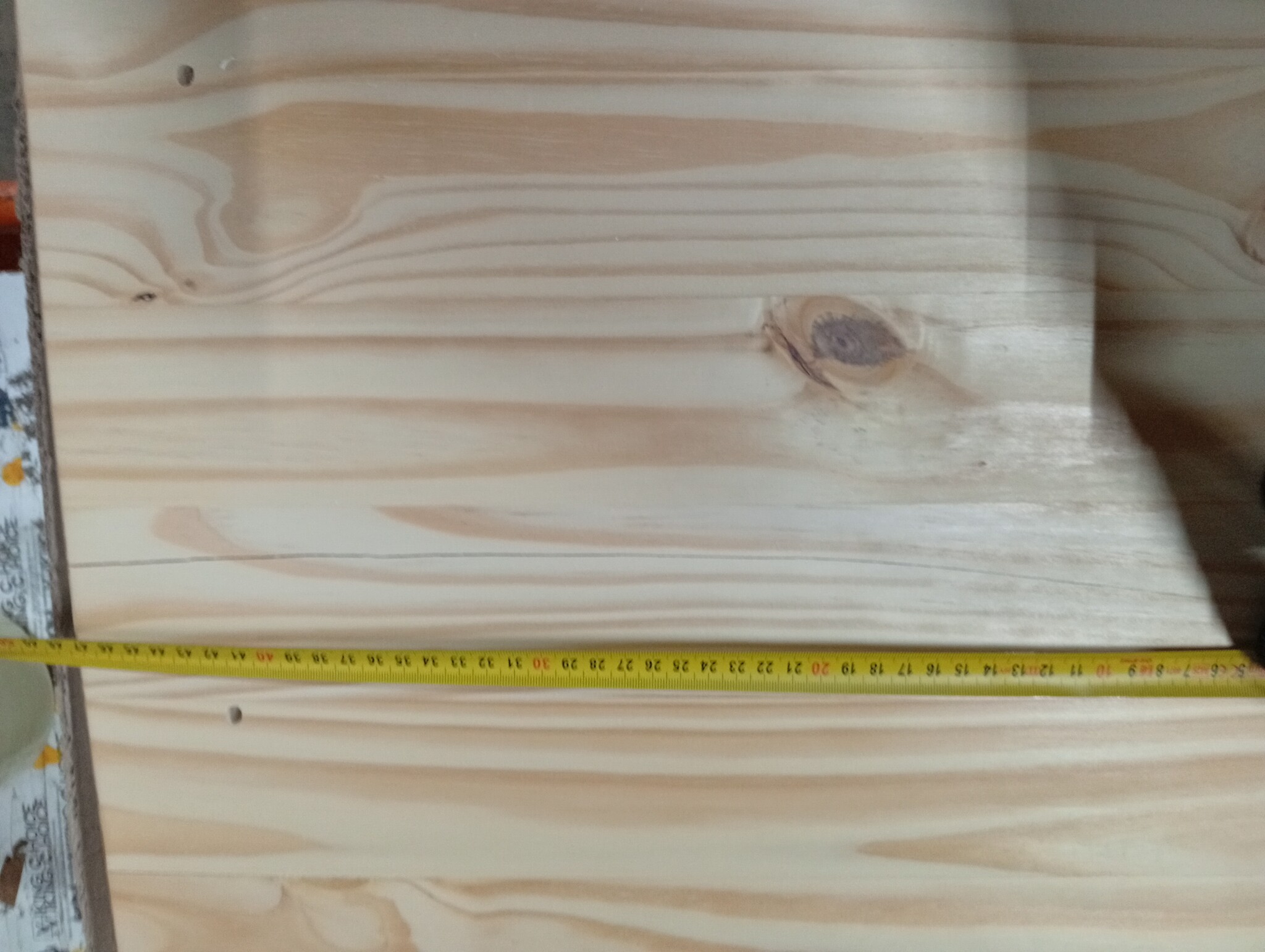 vidaXL Wandtafel Hill - 55% Korting! Massief Grenenhout, 110x45x74 cm