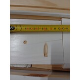 vidaXL Wandtafel Hill - 55% Korting! Massief Grenenhout, 110x45x74 cm