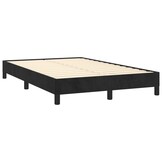 vidaXL Bedframe Fluweel Zwart 120x200 cm - 55% Korting!