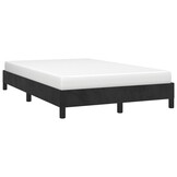 vidaXL Bedframe Fluweel Zwart 120x200 cm - 55% Korting!