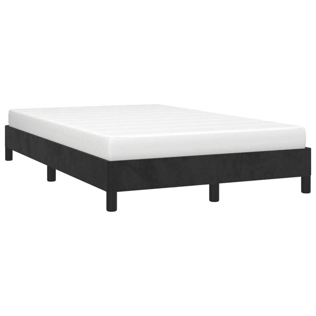 vidaXL Bedframe Fluweel Zwart 120x200 cm - 55% Korting!