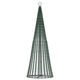 vidaXL LED-kerstboom 247 cm (55% korting!) - Warm Wit, 475 LEDs