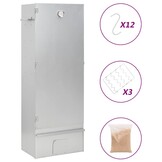 vidaXL BBQ Rookoven met Houtsnippers - 44,5x29x110 cm Staal | 35% Korting!