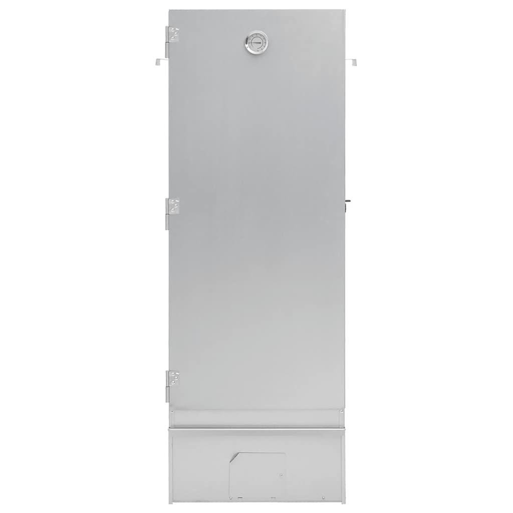 vidaXL BBQ Rookoven met Houtsnippers - 44,5x29x110 cm Staal | 35% Korting!