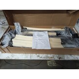 vidaXL Bedframe Metaal Zwart/Wit 120x200 - 60% Korting!