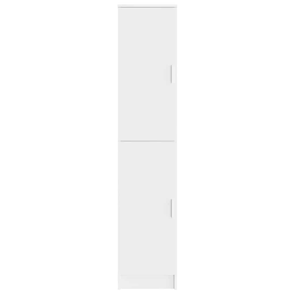 vidaXL Highboard Wit 35x39x168cm | 35% Korting | Bewerkt Hout