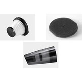 Deerma DX115C Mini Stofzuiger - Zwart | 47% Korting