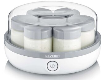 Severin JG 3518 Yoghurtmaker - Wit/Grijs | 27% Korting!