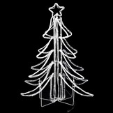vidaXL Kerstboom met LED's - 87x87x93 cm - 41% Korting