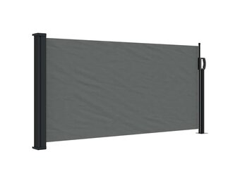 vidaXL Uittrekbaar Windscherm 100x300 cm Antraciet - 47% Korting!