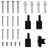 vidaXL Hordeur 100x215cm Antraciet - 58% Korting!