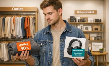 Outlet vs. retourwinkel: waar vind je de beste deals?