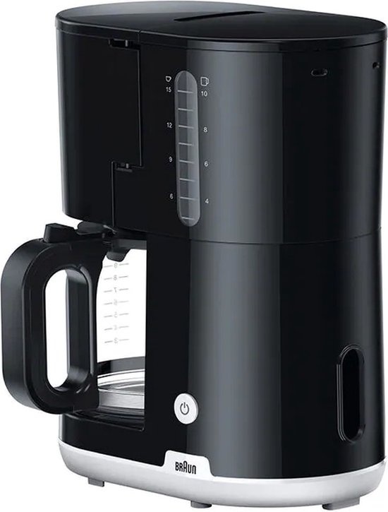 Braun Breakfast 1 KF1100 Zwart - Filterkoffiezetapparaat - 35% Korting!