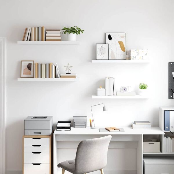 vidaXL Zwevende Wandschappen 4 stuks - 60% Korting!