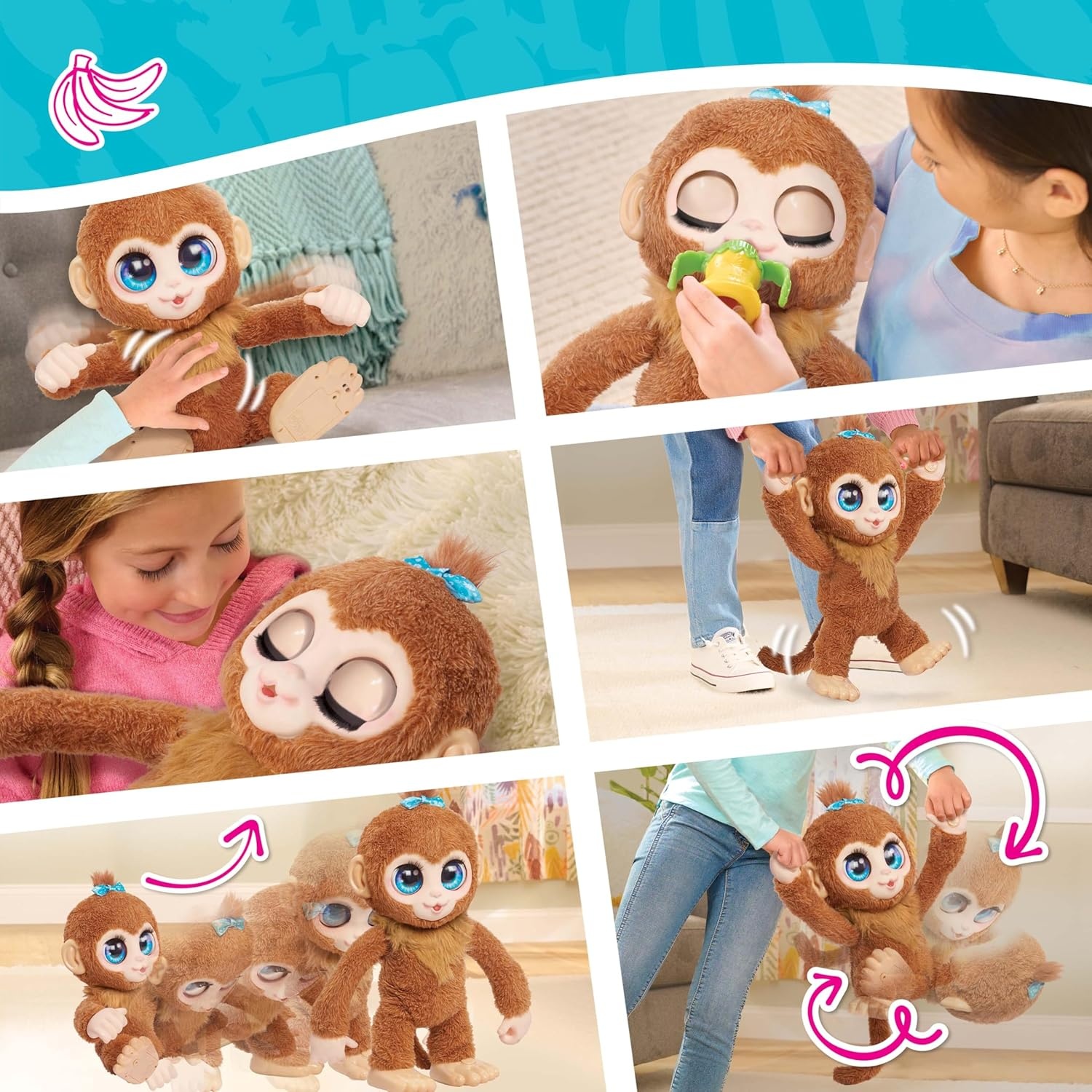 FurReal Interactieve Aap Peanut 38cm | 30% Korting