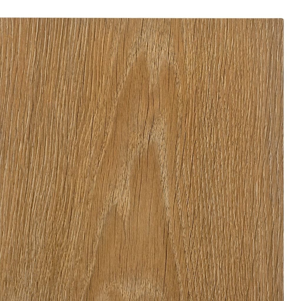 vidaXL PVC Vloerplanken Zelfklevend Bruin - 35% Korting!