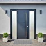 vidaXL Plantenbakken 2 st. - Wit Staal 30x30x30cm | 35% Korting