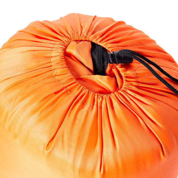 vidaXL Slaapzak Mummie 3 Seizoenen - Oranje/Zwart - 60% Korting!